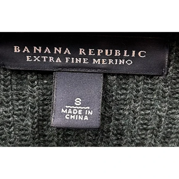Banana Republic Green Cowl Neck Sweater - Picture 2 of 6